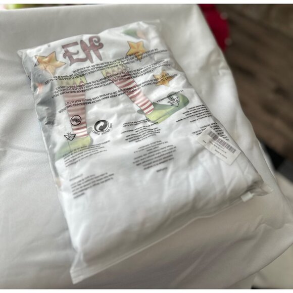 Mens XXL Christmas Graphic T-Shirt "Im The Sarcastic Elf" White & Multicolor - Picture 4 of 5